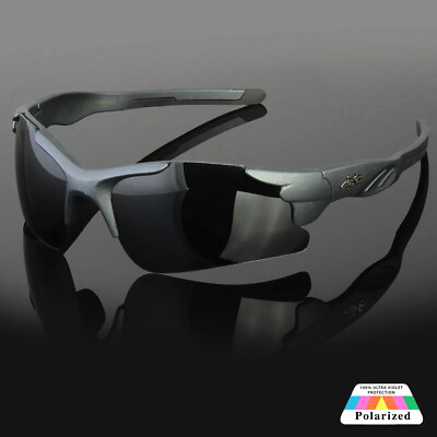 #ad Polarized Men Fishing Cycling Golf Running Ski Sports Sunglasses Driving Glasses $10.98