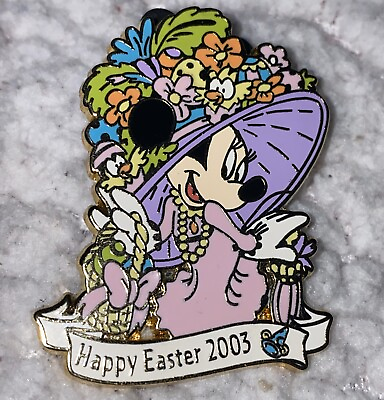 #ad Disney Minnie Parade of Pins Easter 2003 Pin $10.00