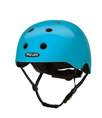 #ad MELON Kids Bike Skate Helmet Boys Girls Glossy Blue XXS S 18.5quot; 20.5 NEW $29.97