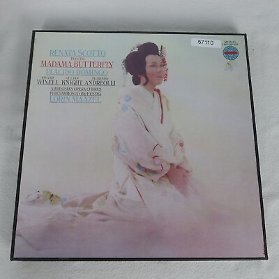 #ad Lorin Maazel Puccini Madama Butterfly Box Set LP Vinyl Record Album $7.82