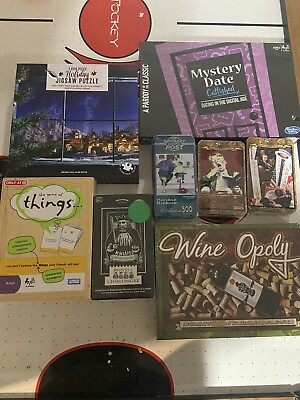 #ad New Board Games And Puzzle Lot $44.99