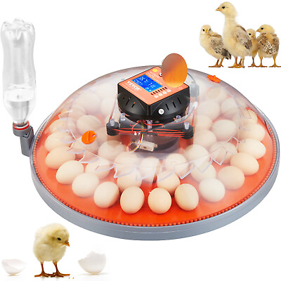 #ad VEVOR Egg Incubator Incubators for Hatching Eggs Auto Egg Turning 48 Eggs $81.99