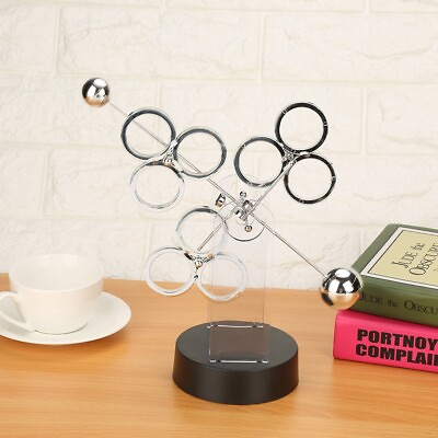 #ad Revolving Balls Perpetual Motion Desk Physics Science Toy Office Decoration NUS $17.97