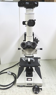 #ad Nikon OPTIPHOT Microscope Trinocular Head UFX IIA CFW10x Eyepieces Illuminator $999.97