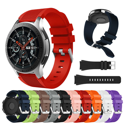 #ad 20mm Silicone Sport watch Band Strap Bracelet For Garmin Vivoactive 3 Music HR $7.99