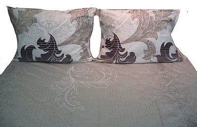 #ad DaDa Bedding Cotton Floral Leaves Flat Top Sheet amp; 1 Pillow Case Set Twin Size $15.46