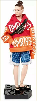 #ad Barbie BMR1959 Bold Logo Hoodie amp; Basketball Shorts incl collector 2019 MINT $30.99