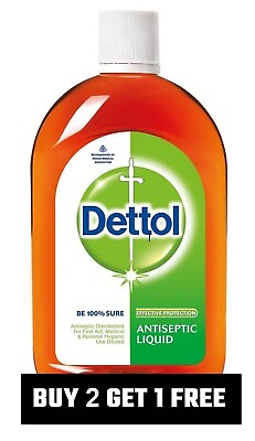 #ad Dettol 125 ML Each Expiration 07 2024 **BUY 2 Get 1 FREE** SHIPPED FROM USA $9.94