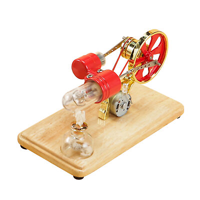 #ad Hot Stirling Engine Motor Model Colorful Electricity F2E9 $31.72