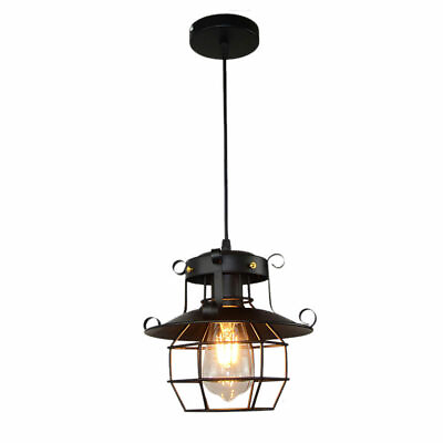 #ad NEW Farmhouse Pendant Chandelier Ceiling Fixture Metal Light Kitchen Island Lamp $24.61