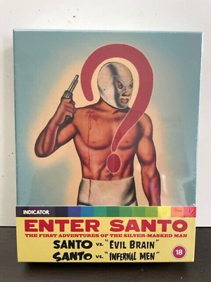 #ad Enter Santo: Adventures of the Silver Masked Man Limited Edition Book Poster $59.99