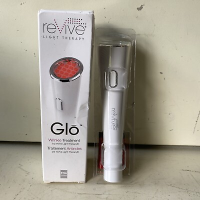 #ad Revive Light Therapy Glo Wrinkle Treatment w Batteries LED Technology Open Box $17.51