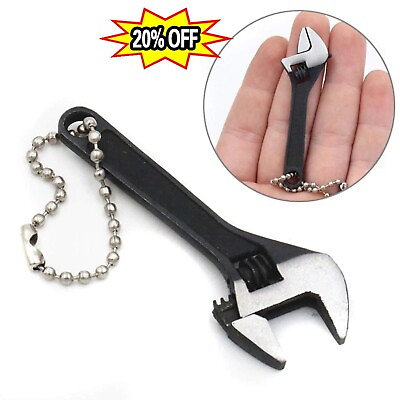 #ad Cute Mini adjustable Wrench Car Key ChainS 3D Keyfob Keychain Keyring HOT. $2.67