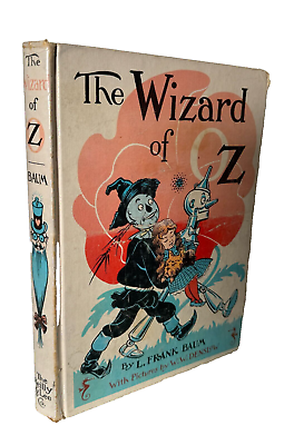 #ad THE WIZARD OF OZ by L. Frank Baum Reilly amp; Lee White Hardcover $34.99