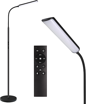 #ad #ad LED Floor Lamp Bright 15W Floor Lamps for Living Room with 1H Timer Stepless A $54.66