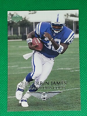 #ad 1999 Edge 1st Place #170 Edgerrin James HOF ROOKIE Indianapolis Colts $4.99