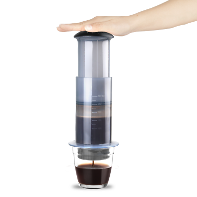 #ad Portable Coffee Espresso Maker 1 3 Cups Quickly French Press 300ML Travel Bottle $23.99