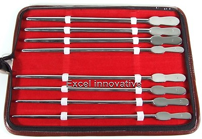 #ad Kit of 8 Dittel Urethral Sounds 11.5inch Straight 18 32Fr. Surgical Instruments $164.59