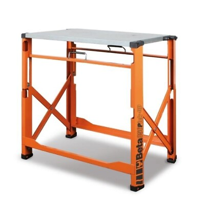 #ad Bench from Work Folding Orange C56P0 31 1 2X19 11 16in 551.2lbs Max Load $438.34