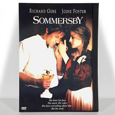 #ad Sommersby DVD 1993 Widescreen amp; Full Screen Richard Gere Jodie Foster $9.98