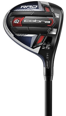 #ad Cobra Golf Club RADSpeed Red Peacoat 14.5* 3 Wood Regular Graphite New $129.00