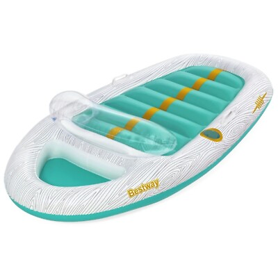 #ad Vacation Yacht Lounge Inflatable Pool Lounger Float nflatable Pool $27.99