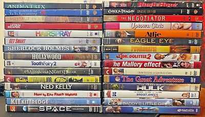 #ad DVD Sale Pick Your Movies Comedy Action amp; more 5 for $20 $3.25