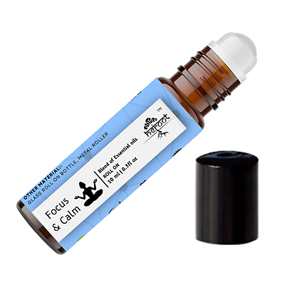 #ad Focus amp; Calm Essential Oil Roll On Frankincense Sandalwood Vetiver $14.95