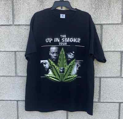 #ad Vintage The Up In Smoke Tour Rap Hip Hop Promo T shirt Tee $21.92