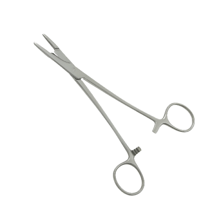 #ad Olsen Hegar Needle Holder Suture Scissors 4.75quot; Straight Smooth Delicate $19.99