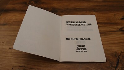 #ad 1980#x27;s Motobecane manual owner made in France English German language $29.00