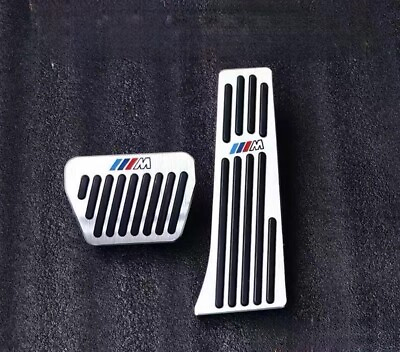 #ad Gas Brake Pedal Cover Anti Slip Pedals For BMW 1 2 3 4 Series X1X2X3X4X5X6X7 $26.99