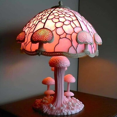 #ad Colored Resin Flower Animal Series Table Lamp 6.5 Inch Table Lamp Night Lamp $27.54