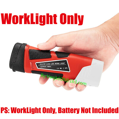 #ad 1PCS Portable LED Work Light Only For Milwaukee M12 Li Ion Battery 140LM $19.98