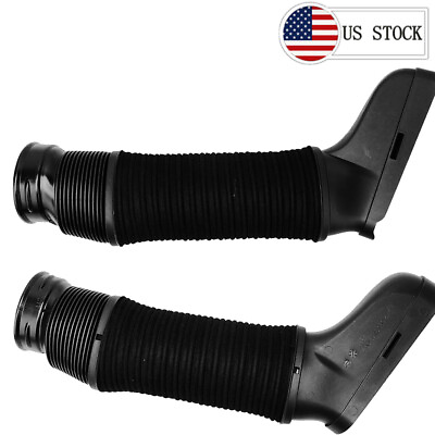 #ad Pair of Air Intake Inlet Duct Hose For 2008 2012 Mercedes Benz C300 W204 W212 $29.99