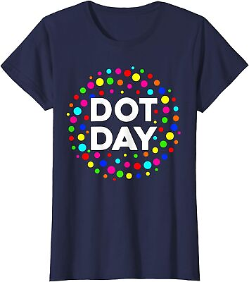 #ad International Dot Day 2023 September 15th Boys Polka Ladies#x27; Crewneck T Shirt $22.99