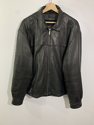 #ad #ad Wilsons Jacket Vintage Leather Pelle Studio Large $65.00