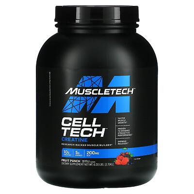 #ad Performance Series CELL TECH Creatine Fruit Punch 6.00 lb 2.72 kg $44.99