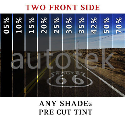 #ad PreCut Film Front Two Door Windows COMPUTER CUT Any Tint Shade For ALL SUV $26.98
