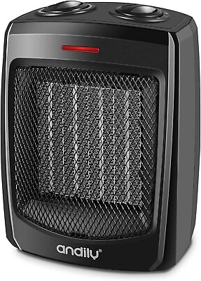 #ad Andily Space Heater Electric Heater for Home and Office Ceramic Small Heater $65.11