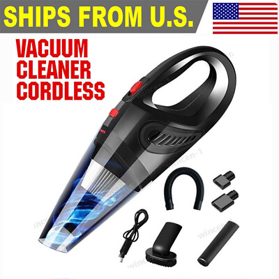 #ad 120W 9000Pa Powerful Vacuum Cleaner Cordless Power Portable Handheld Car Home US $31.32