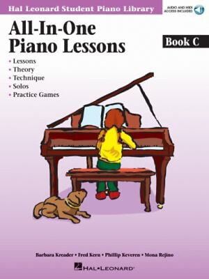 #ad All In One Piano Lessons Book C Book Online Audio Paperback $7.46