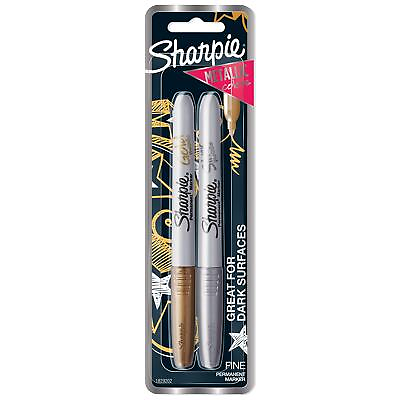 #ad Metallic Fine Point Permanent Marker Assorted Colors 2 Pack 1829202 $10.73