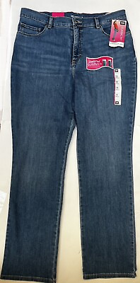 #ad New w Tags Lee Women’s Classic Fit 14S Short Straight Jeans Slimming $26.50