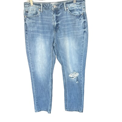 #ad Kancan Jeans Juniors 11 29 Blue Distressed Skinny Estilo Cotton $20.00