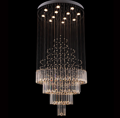 #ad #ad Duplex RainDrop Ceiling Lamp LED K9 Crystal Chandelier L 08 $297.97