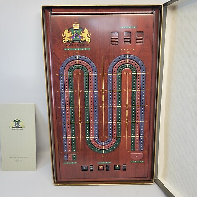 #ad 1998 Limited Edition of Noble Games Cribbage Board David Ripley Design New $349.95