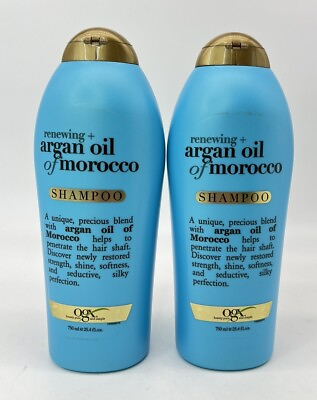 #ad OGX Argan Oil of Morocco Salon Size Shampoo 25.4 fl oz Lot Of 2 $11.99