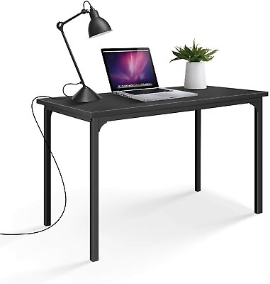 #ad Simple Deluxe Modern Design Simple Style Table Home Office Computer Desk $129.00