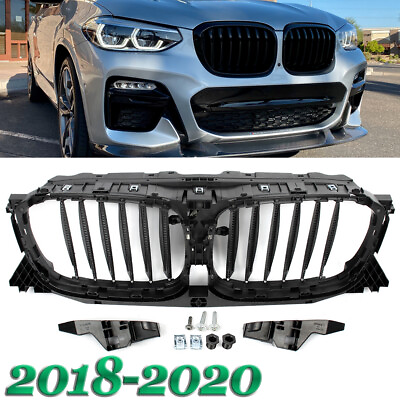 #ad For BMW X3 G01 X4 G02 2018 2021 Radiator Grill Air Shutter W Motor 51137497227 $189.90